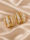 Imperial Luxe CZ Statement Earrings