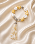 Rajsi Swarna Lumba Bracelet With Tassel