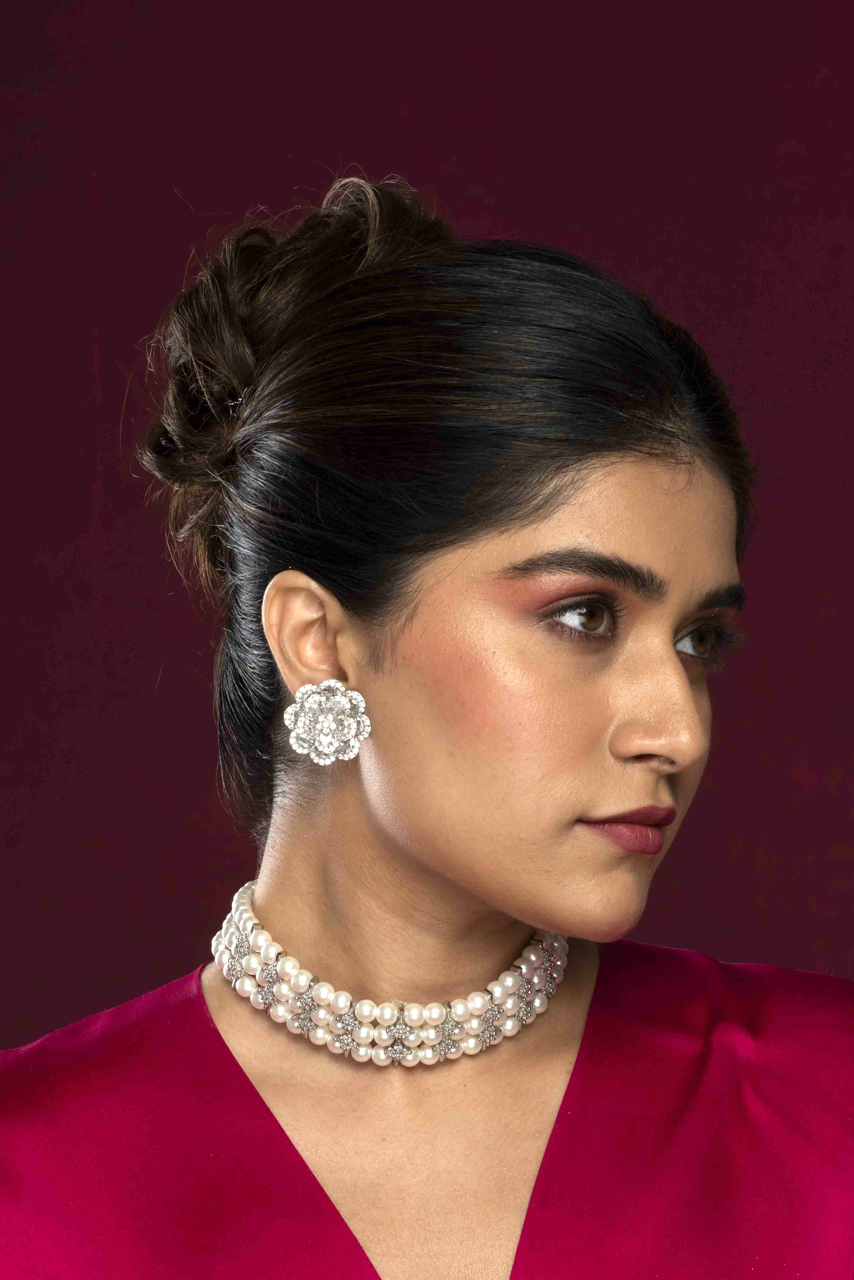 Rani Rose Royale Lustre Choker