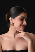 Golden Rosette Balls earrings