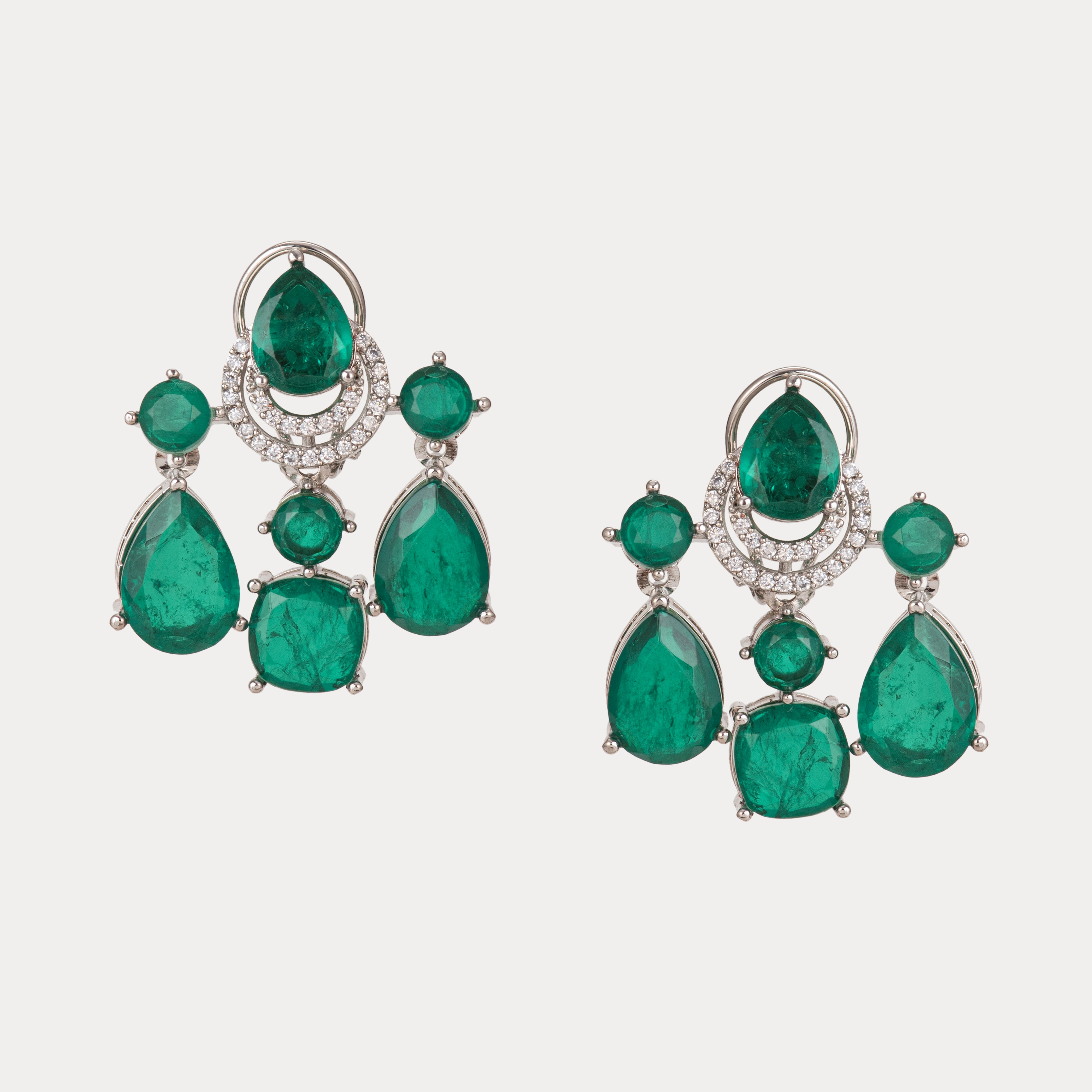 Rani Triple Drop Dangler Earrings - 2 colors