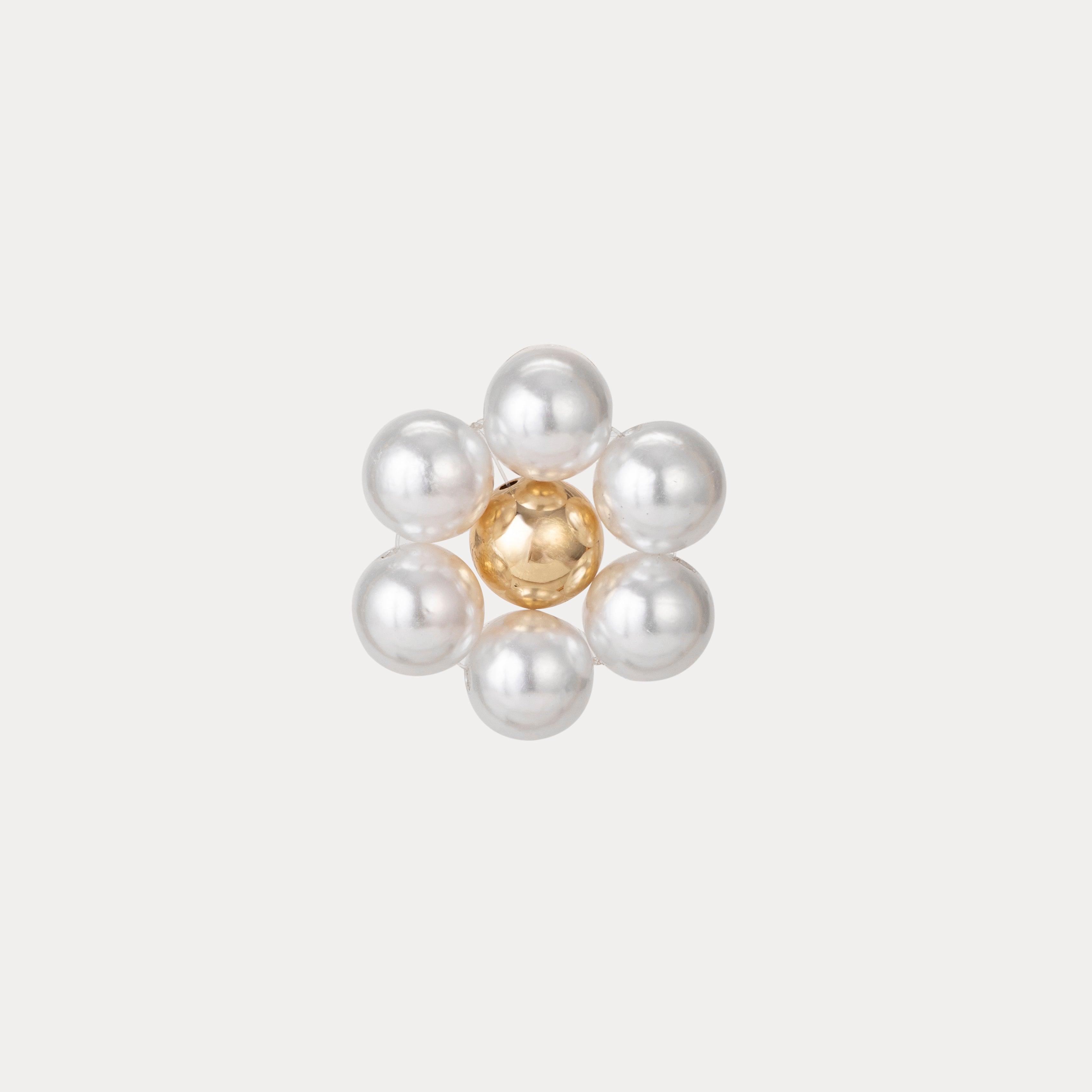 Rani Bloom Studs – Lustrous Pearls | Summer flower Design