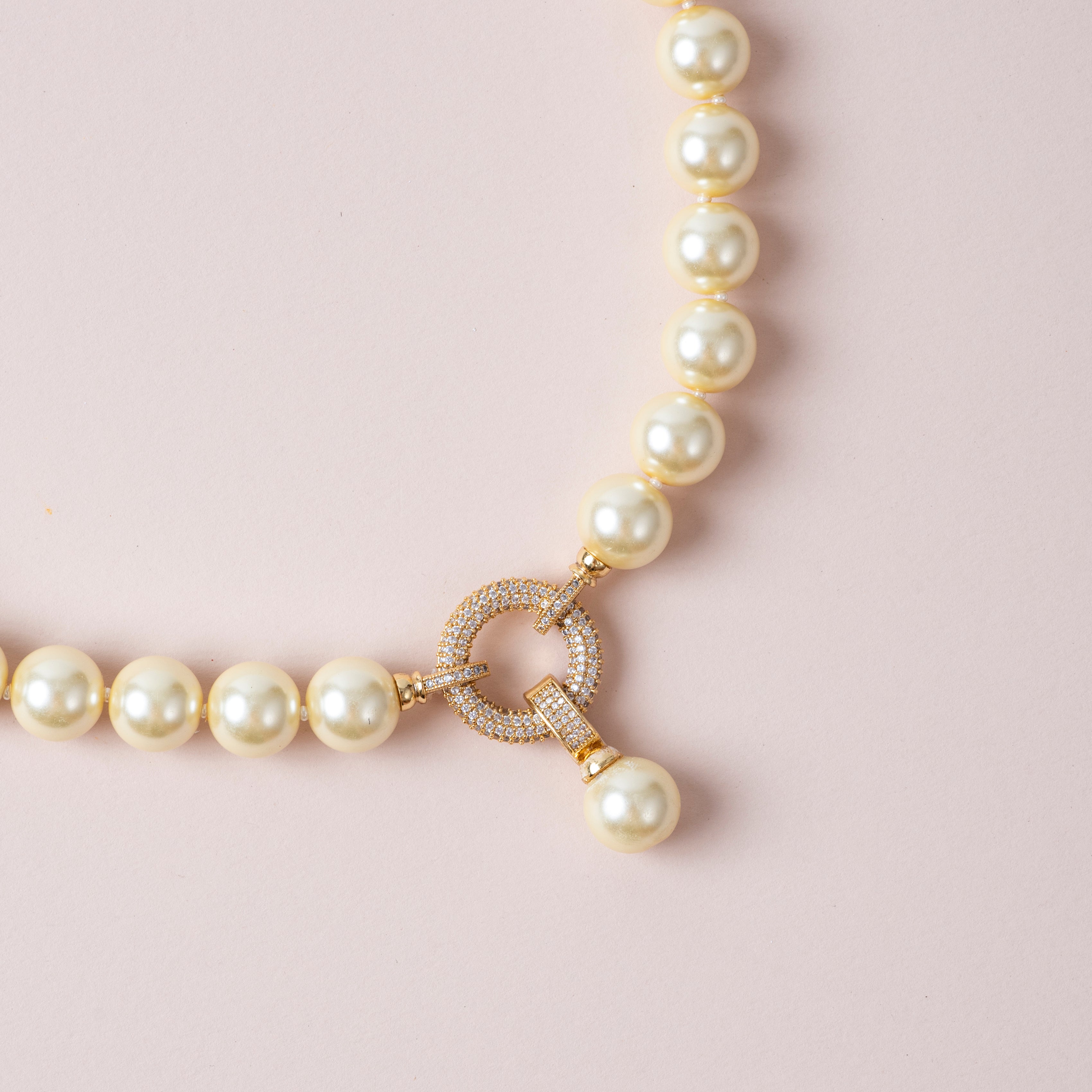 The Sovereign Pearl Lock Necklace