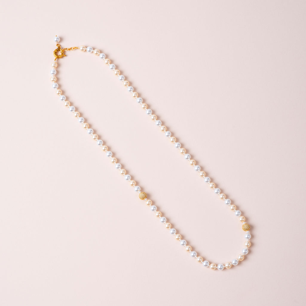 Royal Classic Duo Pearl Hand-Strung Necklace