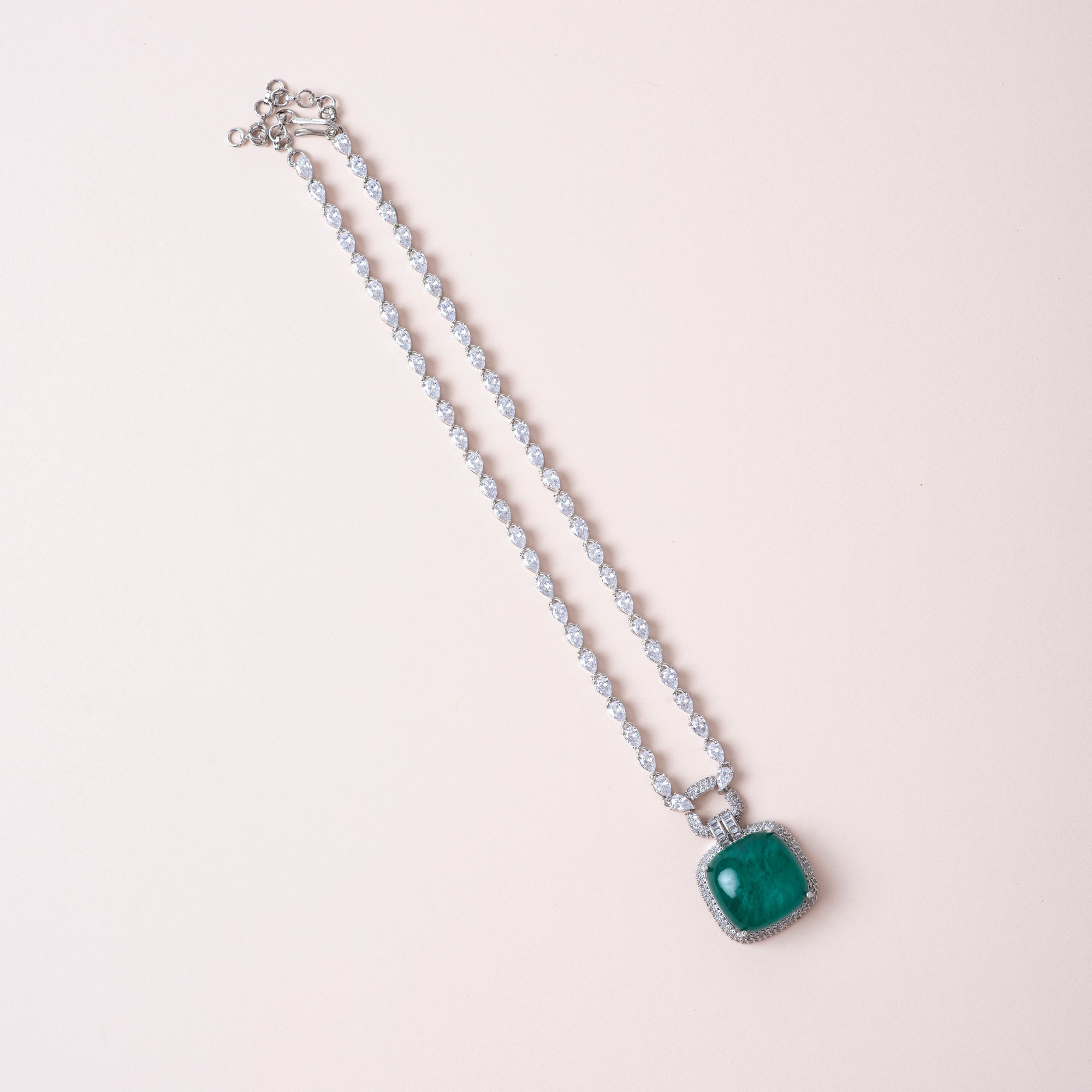 Rani Rooh Emerald Jewellery Set