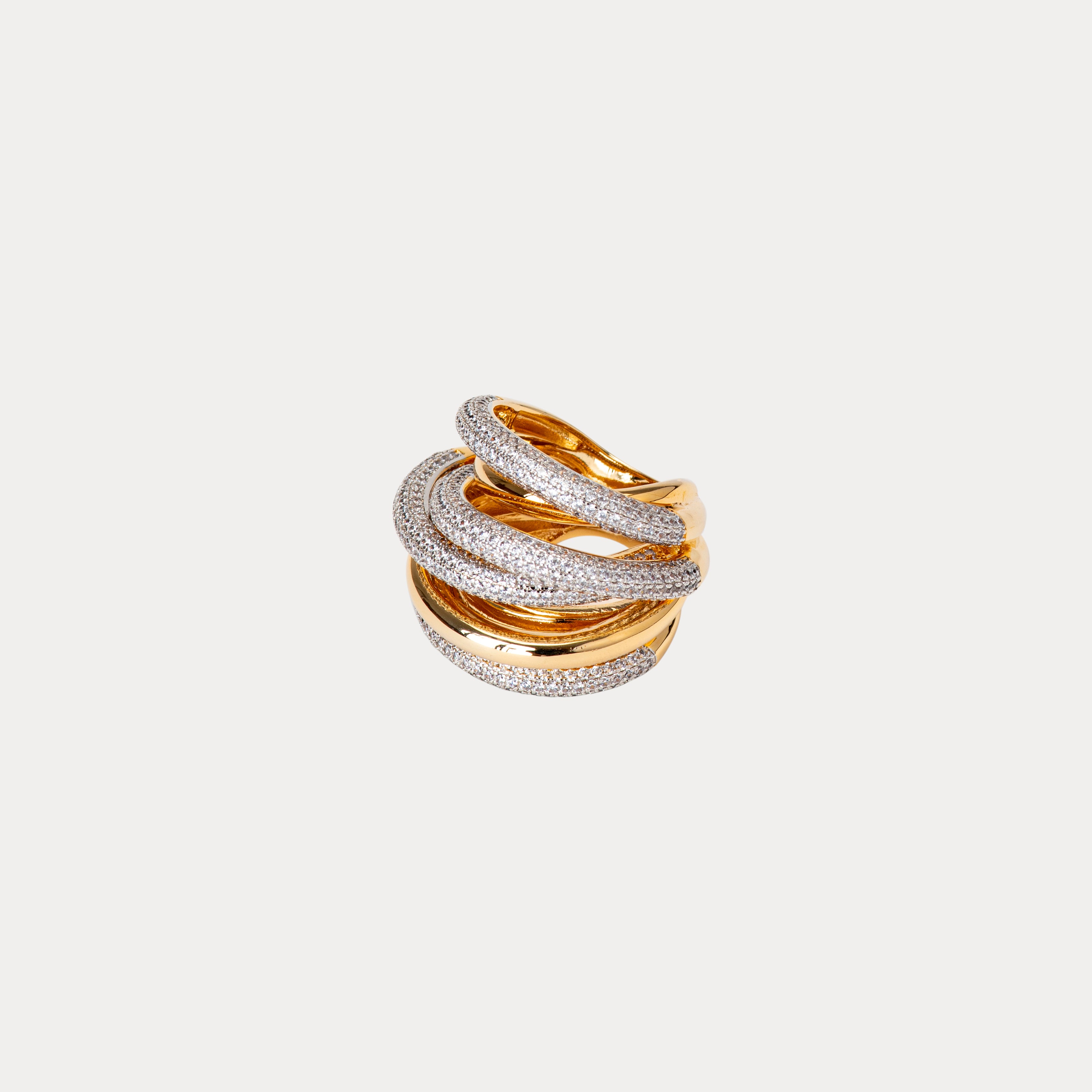 Rani Serai Ring : 18k Gold Plated