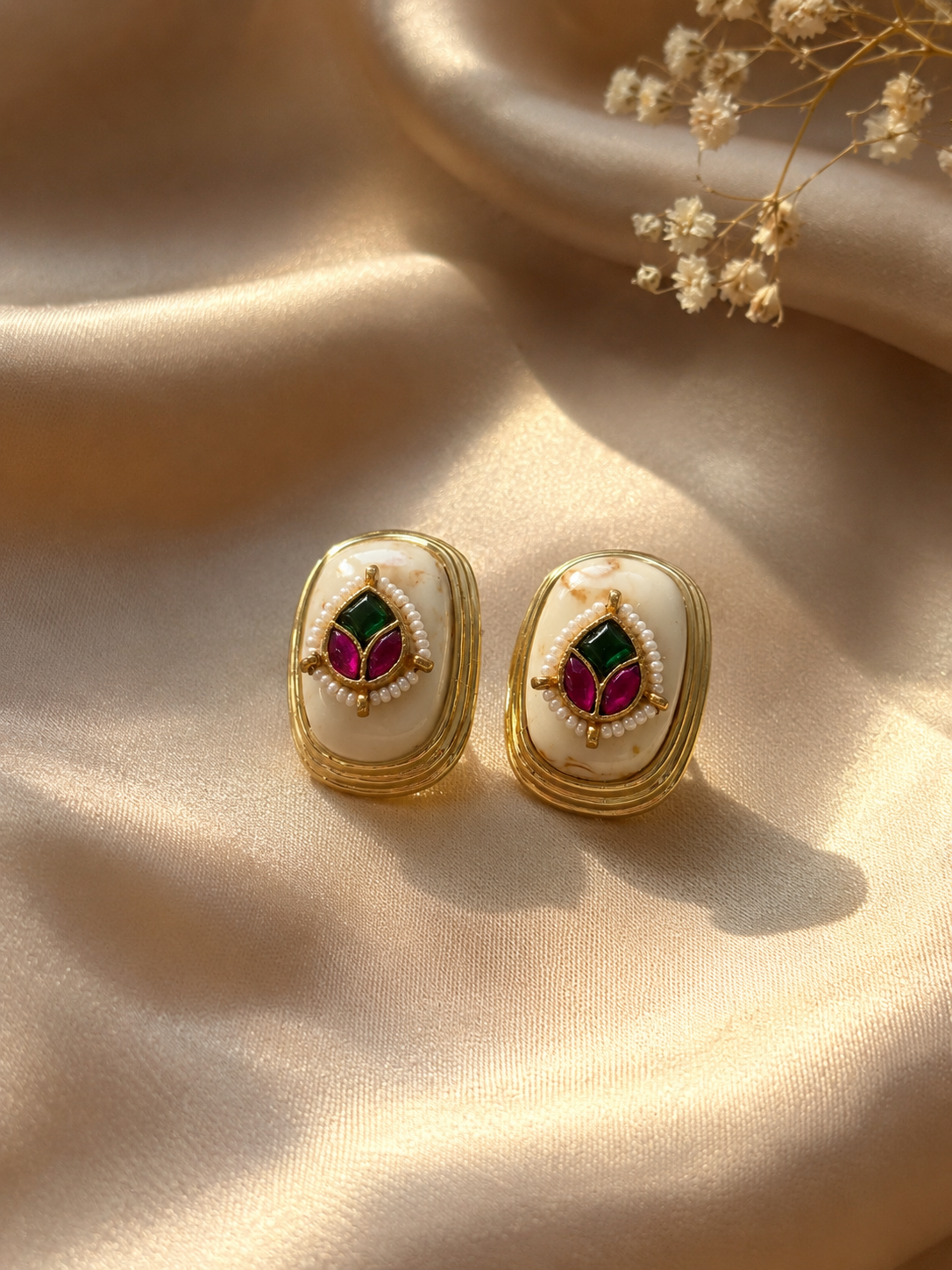 Rani Rang Stud Earrings