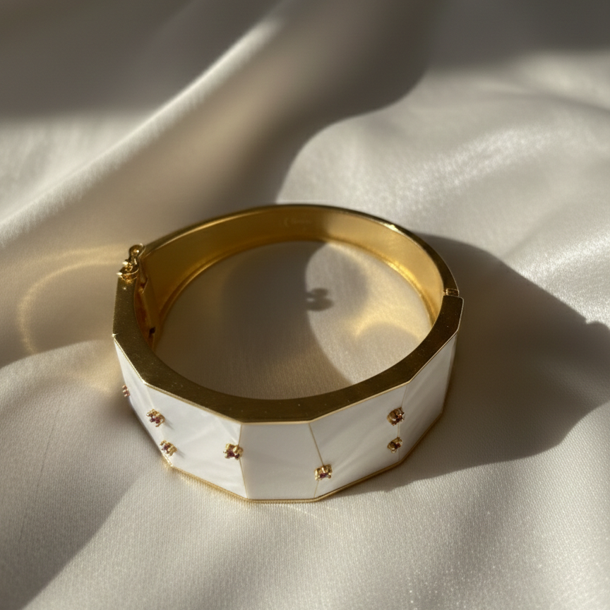 Imperiale Bianca Statement Bracelet