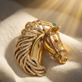 The Royal Stallion Brooch