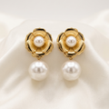 Camellia Royale Pearl Earrings