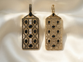 The Noor Jaali-Dar Dangler : 3 colors