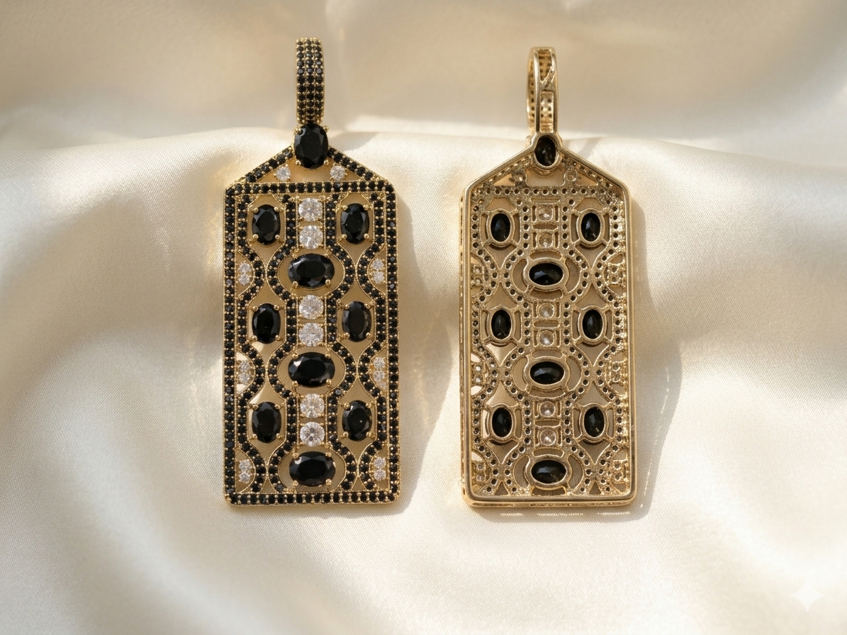 The Noor Jaali-Dar Dangler : 3 colors
