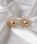 Royal Flora Gold Studs
