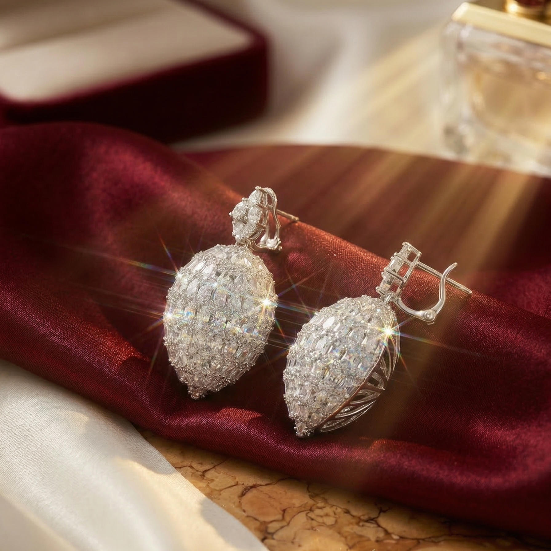 Imperiale Pavé Dome Earrings