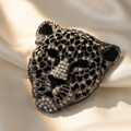 Panthera Luxe Antique Brooch : Leopard Face-Shaped