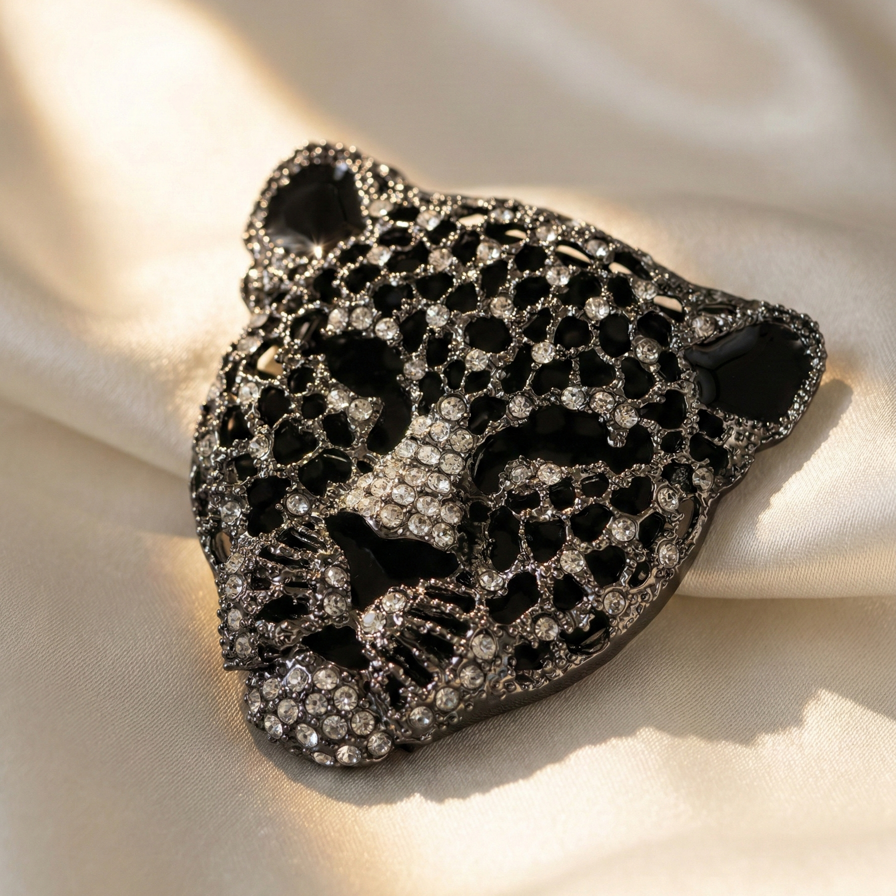 The Antique Panther Brooches Duo | Statement Brooch Combo