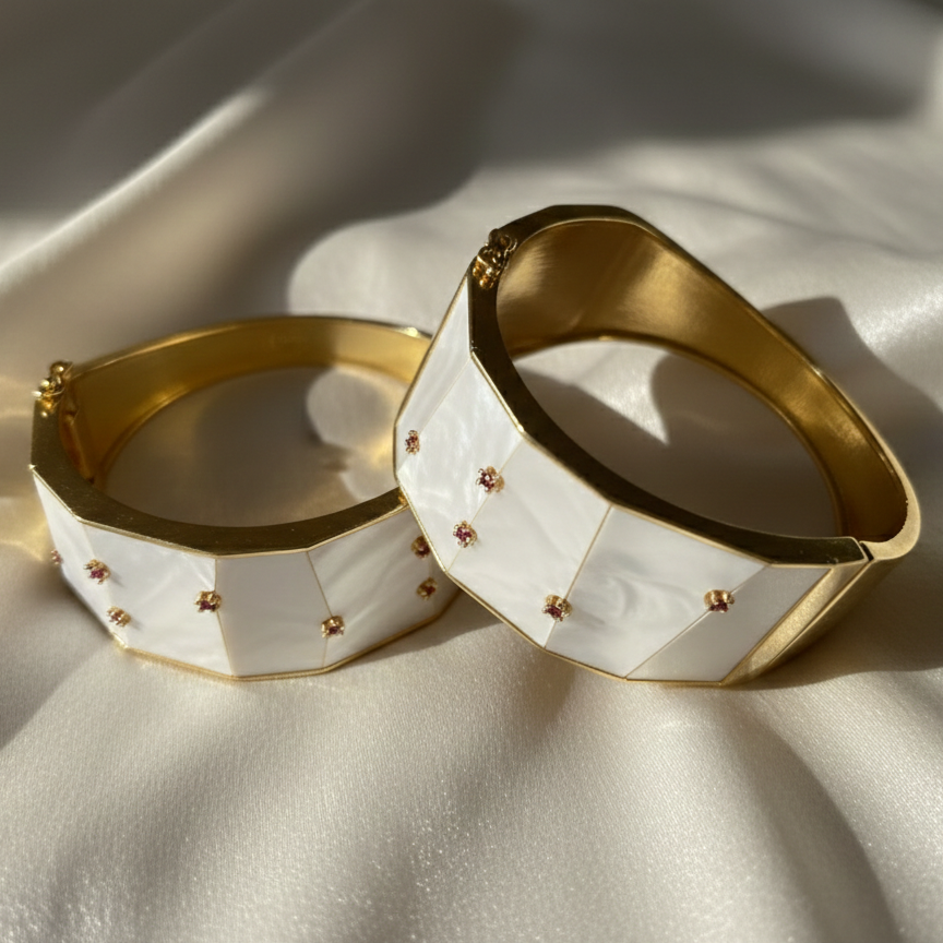 Imperiale Bianca Statement Bracelet