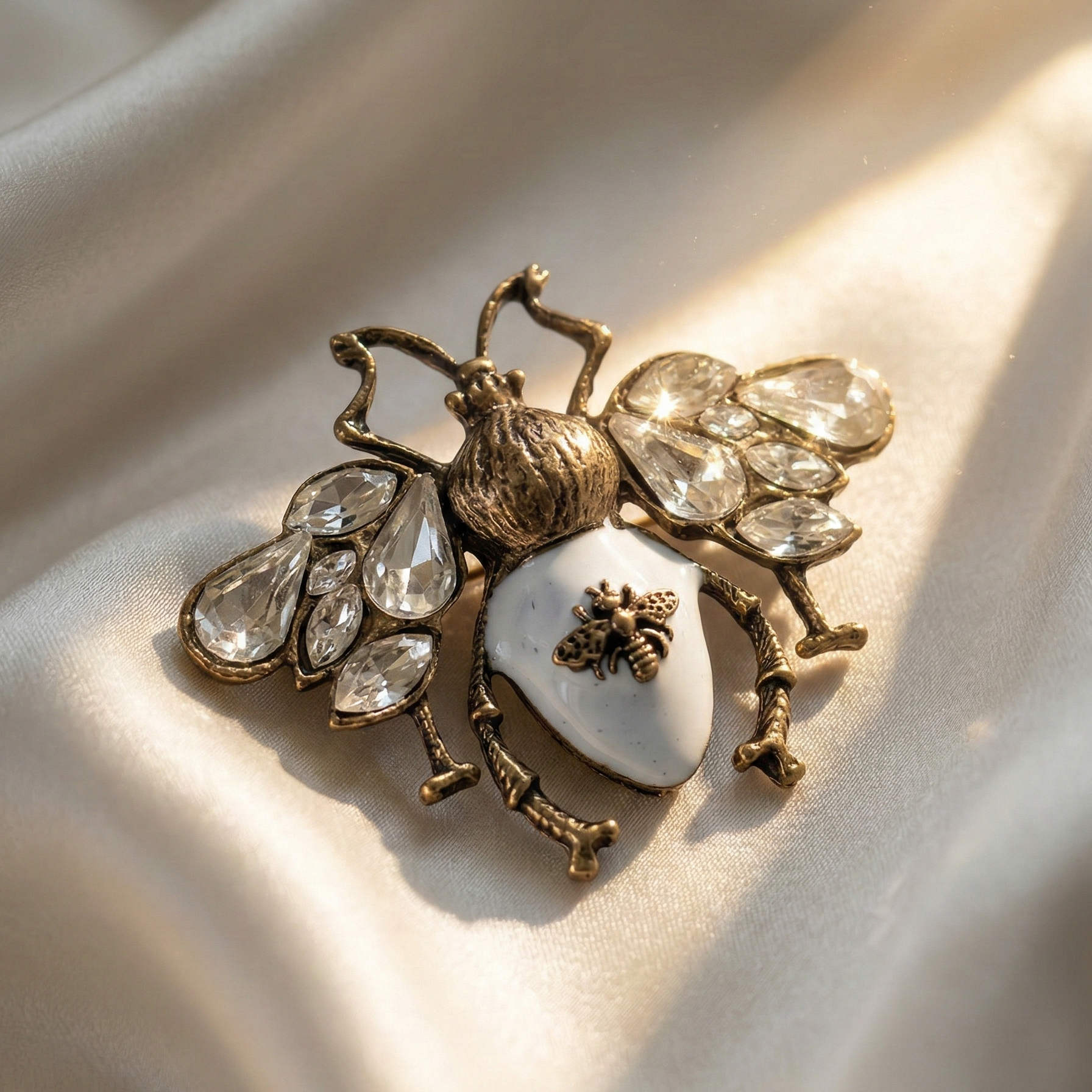 Aurelia Monarch Butterfly Brooch