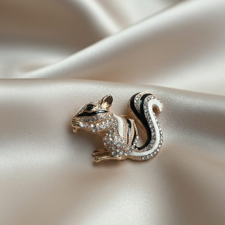 Whisper Rabbit Brooch