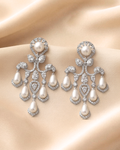 Rani Pearl Jaal Dangler Earrings
