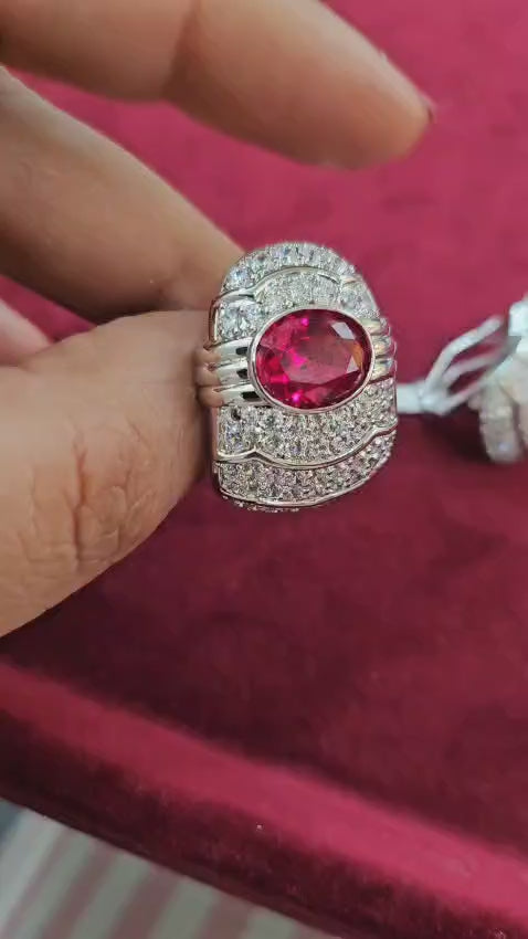 Regal Hoop Style Stud Earrings